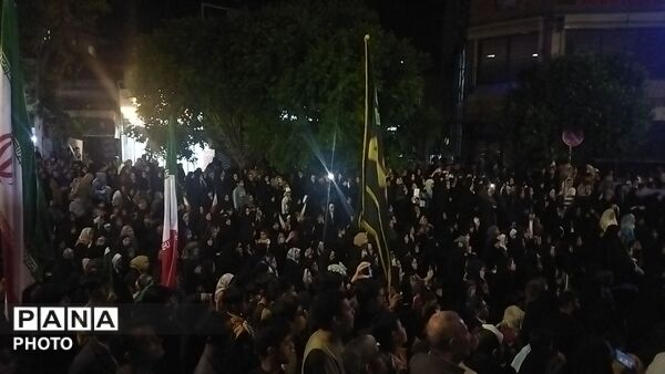 نمایشی ویژه شهیدان میناب در اجتماعات مردمی نیشابور 