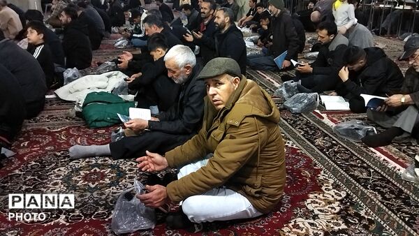 مراسم شب ۲۳ ماه رمضان در مسجد جامع نیشابور 