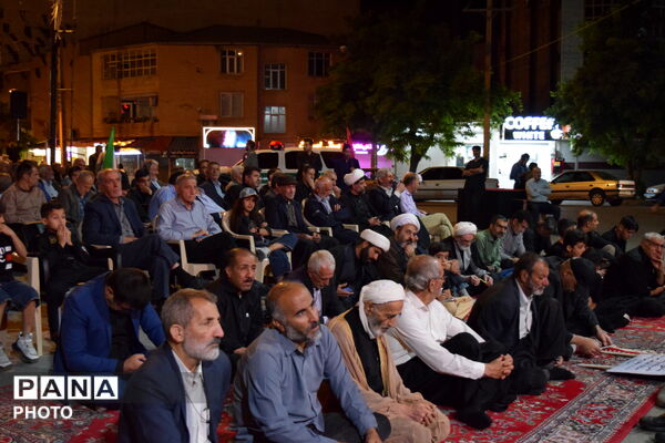 فارسان سیاه‌پوش محرم شد