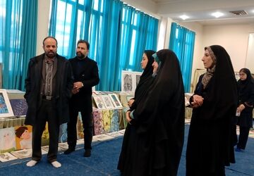 برگزاری بازارچه دانش‌آموزی در دبیرستان تیمسار فلاحی ناحیه یک کرج