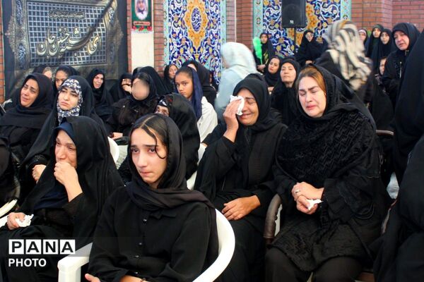 چهلم شهدای جنگ رمضان در پردیس