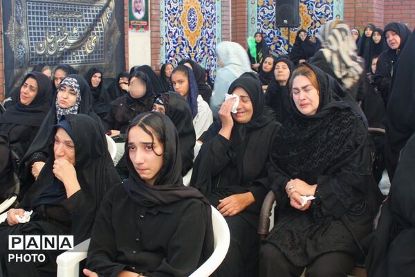 چهلم شهدای جنگ رمضان در پردیس
