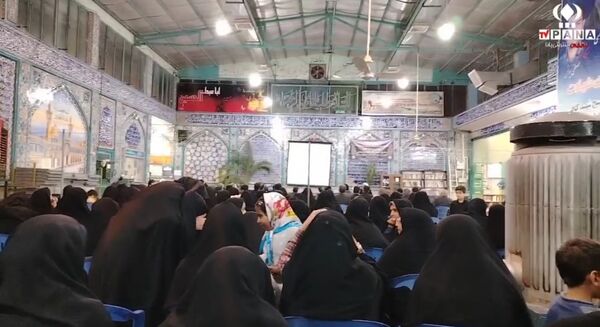 مراسم سوگواری شهادت حضرت فاطمه زهرا(س) در مدارس ابرکوه