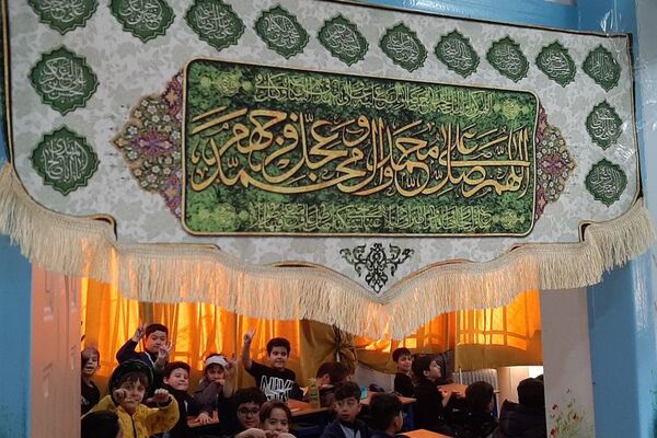 حزن فاطمی در دبستان حضرت ابوالفضل(ع) اسلامشهر 