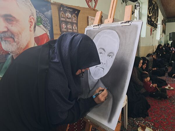 مراسم سالگرد شهادت سردار حاج قاسم سلیمانی در قائمشهر