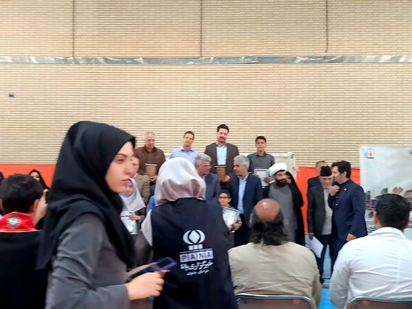 حضور پر شور خبرنگاران پانا در جشن کتاب روستای فدافن