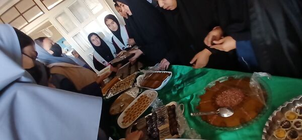 برپایی موکب دانش‌آموزی به‌مناسبت شهادت حضرت فاطمه(س)