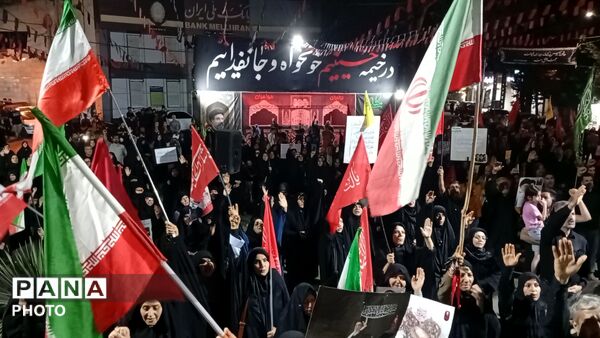 موج بی‌پایان وفاداری  مردم نظرآباد در صدو سی و سومین شب اجتماعات