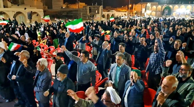 اجتماع فرهنگیان، دانش‌آموزان ، اولیا و مربیان شهرستان زارچ