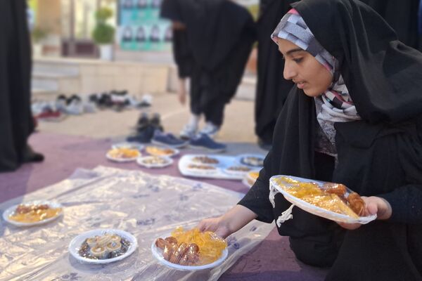 مهمانی فرشتگان بر خوان گسترده ضیافت الله در واپسین لحظات ملکوت