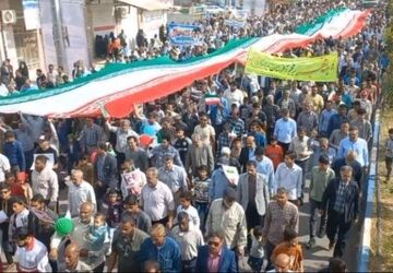 راهپیمایی ۲۲ بهمن ۱۴۰۳ رودان 