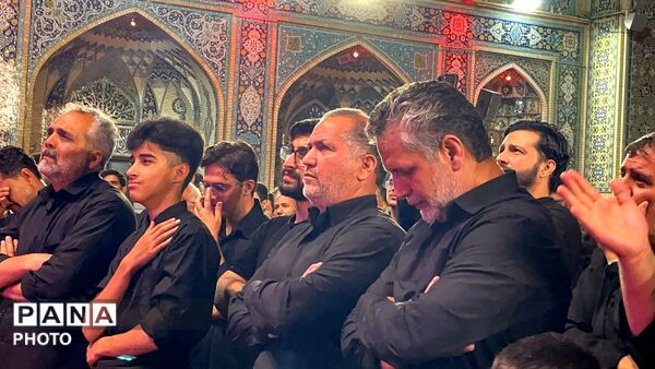 عزاداری هیأت یزد در حرم مطهر رضوی
