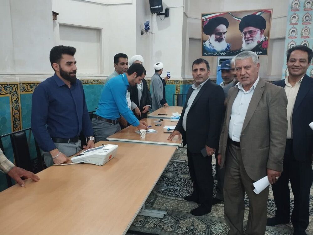 برگزاری انتخابات ریاست‌جمهوری در منطقه ماهان