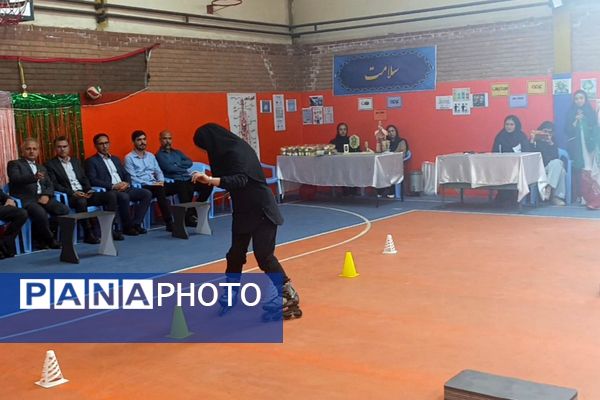 اختتامیه طرح میدان پویا در هنرستان هاجر نصیر‌آباد 