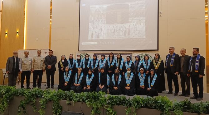 اعزام اعضای منتخب دختر سازمان دانش آموزی استان اردبیل به سفر معنوی حج مفرده 