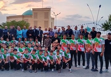 ویژه‌برنامه روز کشتی در گلستان شهدای اصفهان