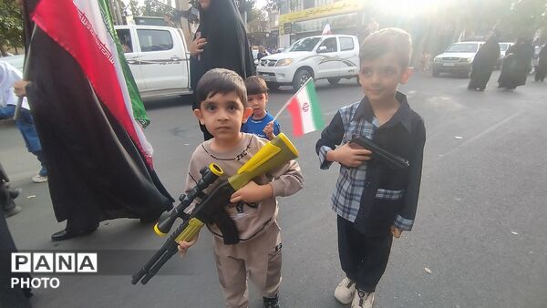 جلوه هایی از حضور مردم دلیجان در رزمایش جان‌فدا 