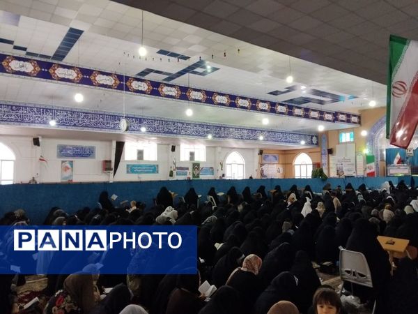 مراسم باشکوه دعای عرفه در مصلی شیروان