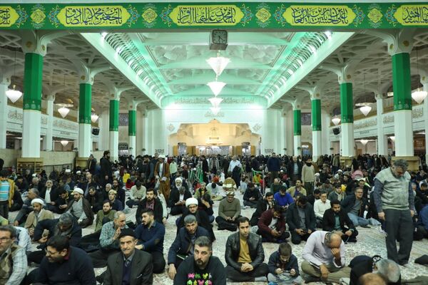 جشن میلاد امام حسین(ع) در حرم حضرت معصومه(س)