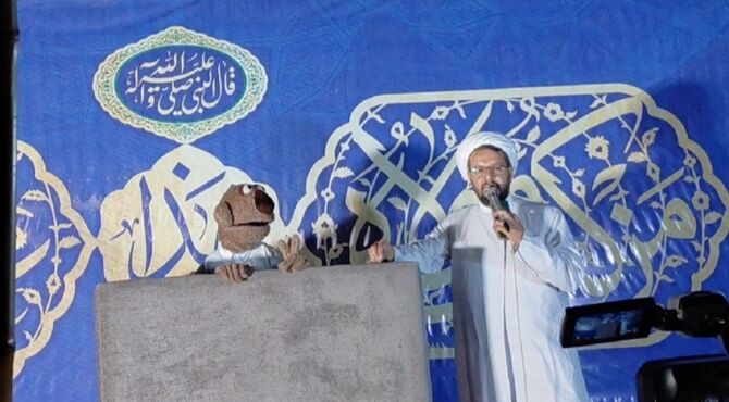 اجتماع عظیم مردمی به مناسبت عید غدیر خم در قاسم‌آباد