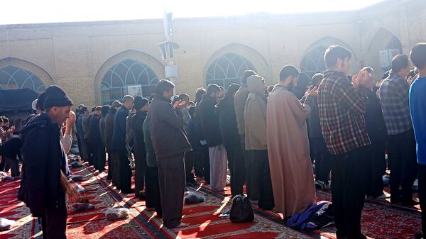 اقامه نماز  باران در نیشابور