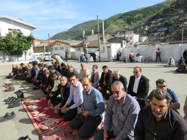 نماز عید فطر در سوادکوه 