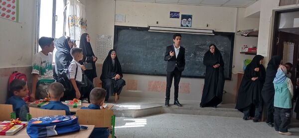 جشن شکوفه ها در مدرسه شهید محمدی شهر نسر
