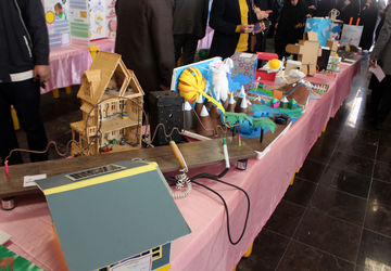 نمایشگاه علمی «جابر بن حیان» در میناب برگزار شد  