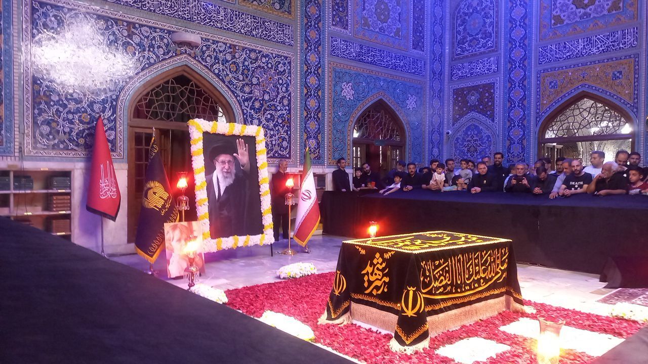 مراسم عزادرای هیات سینه زنی شب اربعین درمشهدالرضا