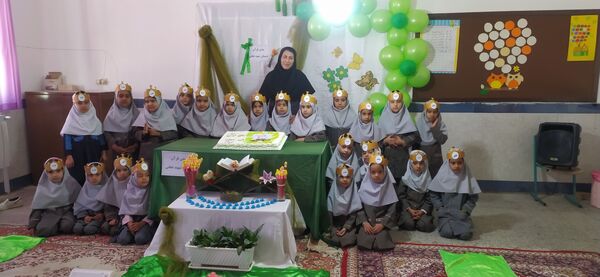 جشن قرآن جلوه‌ای از ایمان و دانش در مدرسه شهید نجفی فدافن 