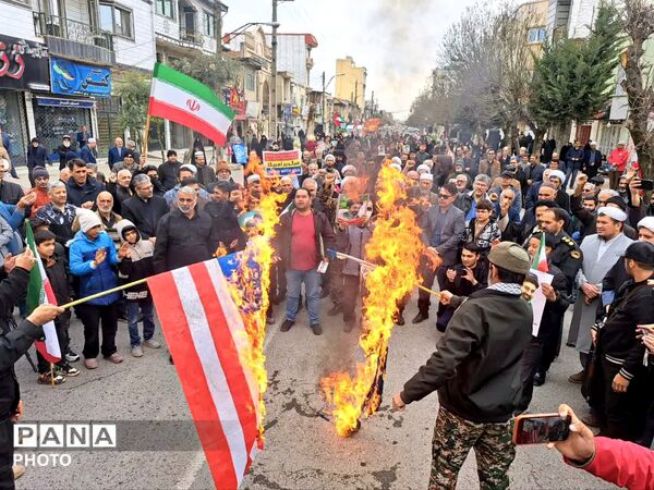 راهپیمایی روز قدس در بندرترکمن