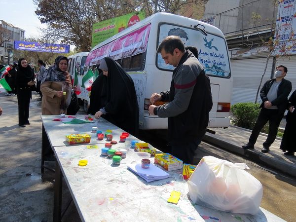 راهپیمایی روز قدس در شهرستان بجنورد 