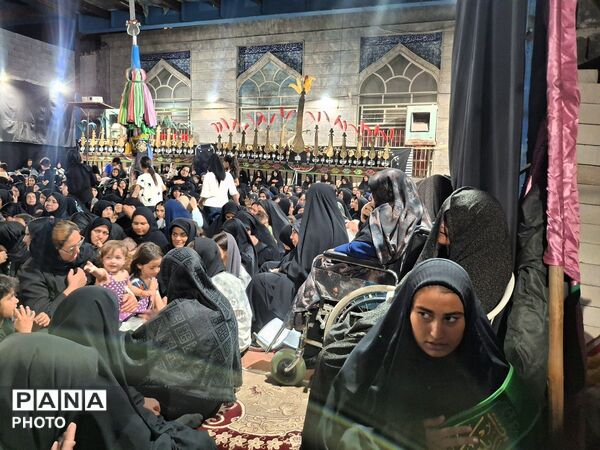 شب نهم محرم هیئت ابوالفضلی در مسجد جوادالائمه