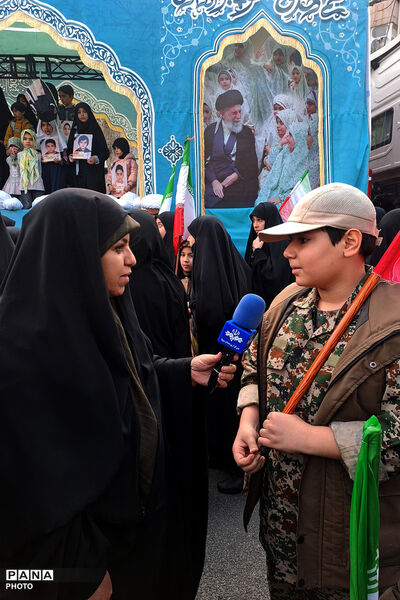 تجمع بزرگ هم‌عهدی‌ نوجوانان با رهبری معظم انقلاب اسلامی