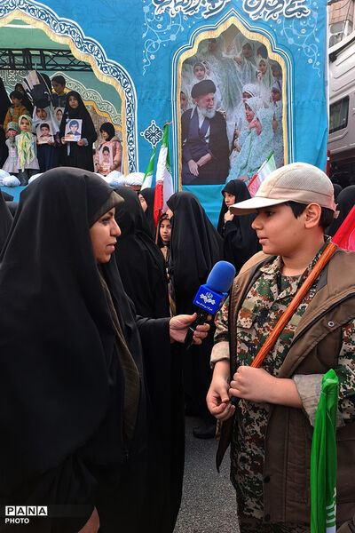 تجمع بزرگ هم‌عهدی‌ نوجوانان با رهبری معظم انقلاب اسلامی