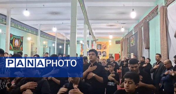مراسم عزاداری شب عاشورا در شهر عشق آباد