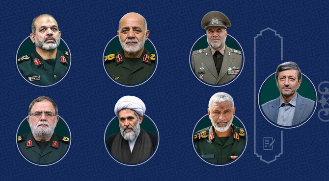 تبریک «فتاح» به شش فرمانده ‌عالی‌رتبه در ستاد کل نیروهای مسلح و سپاه پاسداران‌