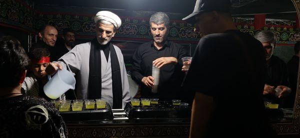 شب هفتم محرم در کنار شهدای اصفهان
