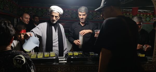 شب هفتم محرم در کنار شهدای اصفهان