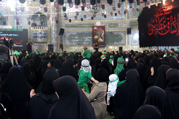 مراسم شیرخوارگان حسینی شهرکرد