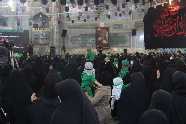 مراسم شیرخوارگان حسینی شهرکرد