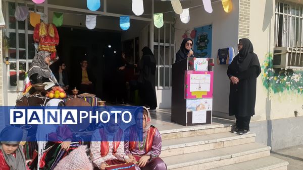 جشن هفته مازندران در دبیرستان نجم قائمشهر