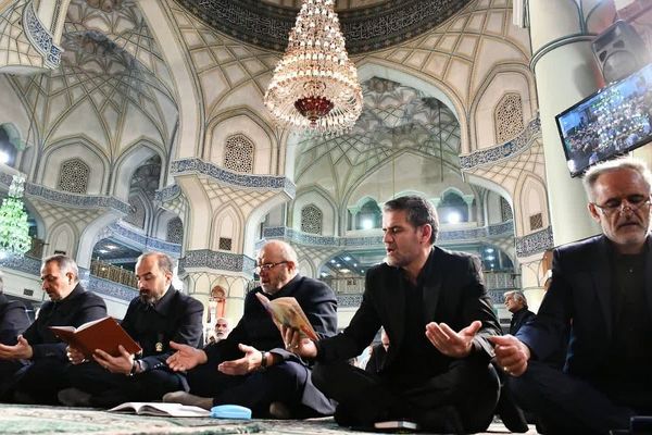 مراسم احیای شب بیست و سوم ماه رمضان در آستان مقدس حضرت عبدالعظیم الحسنی(ع) شهرری