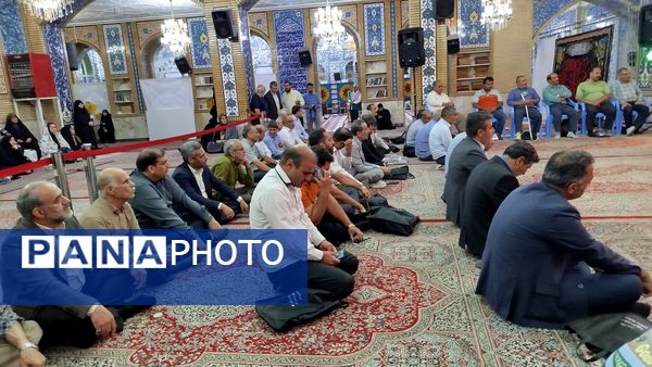 برگزاری آیین لاله‌های سفید در کرج 