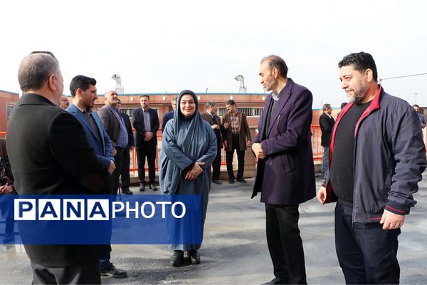 آیین افتتاح مدرسه ۱۴ کلاسه روستای خیرآباد