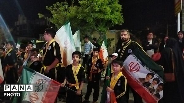 بیعت ورزشکاران  نیشابوری با رهبر انقلاب-۱