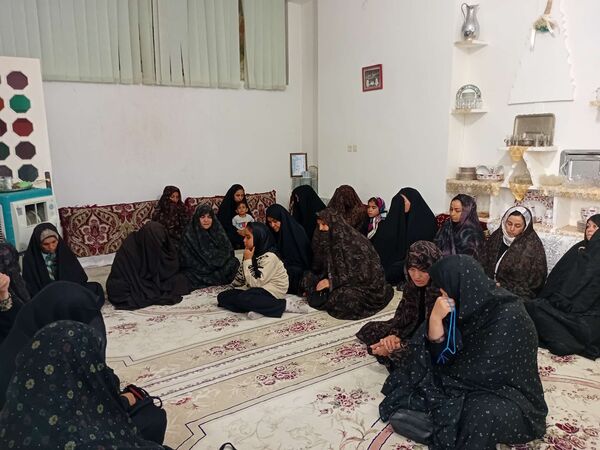 روضه خانگی به مناسبت چهلم امام حسین ع در خلیل آباد