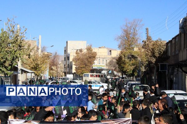 دسته عزاداری نوگلان فاطمی در شهرستان بن 