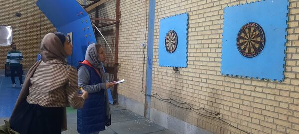 مسابقات دارت در سالن تختی شهرستان سملقان