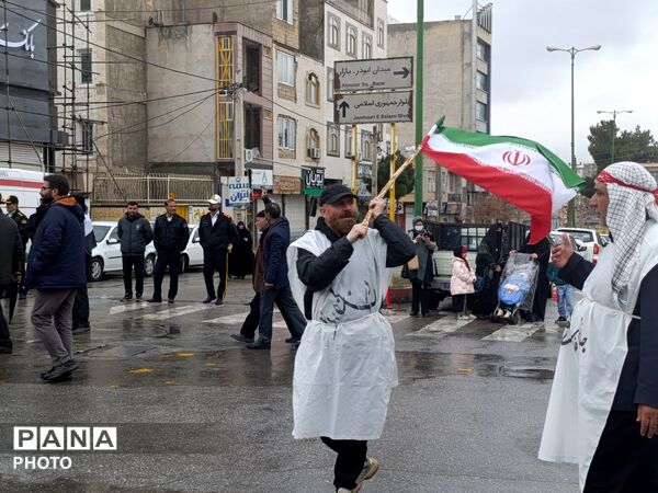 راهپیمایی روز قدس در نهاوند